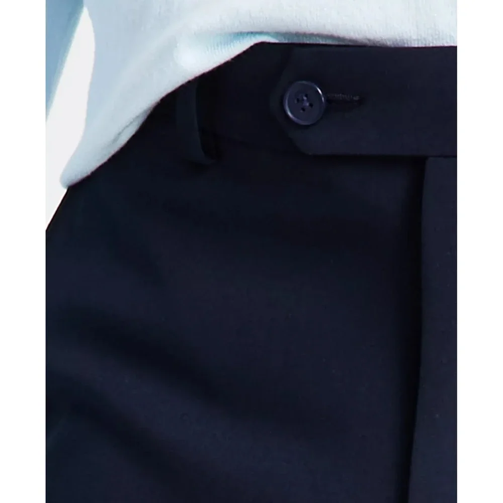CALVIN KLEIN Mens Skinny Fit Dress Pants 30W 30L Navy